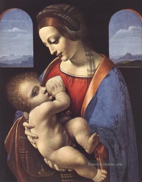 Leonardo da Vinci Werke - Madonna Litta Leonardo da Vinci 